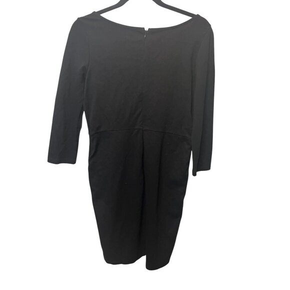 The Vanity Room Black Bodycon Sheath Dress with Back Zip Size S Small H17 - Picture 2 of 2